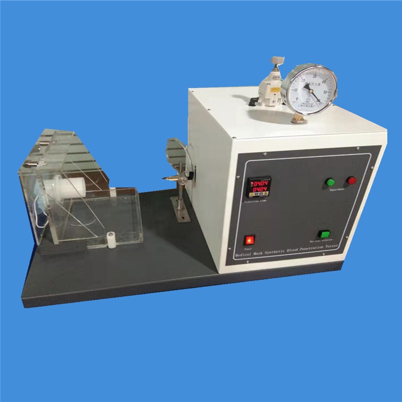 Mask synthetic blood penetration tester